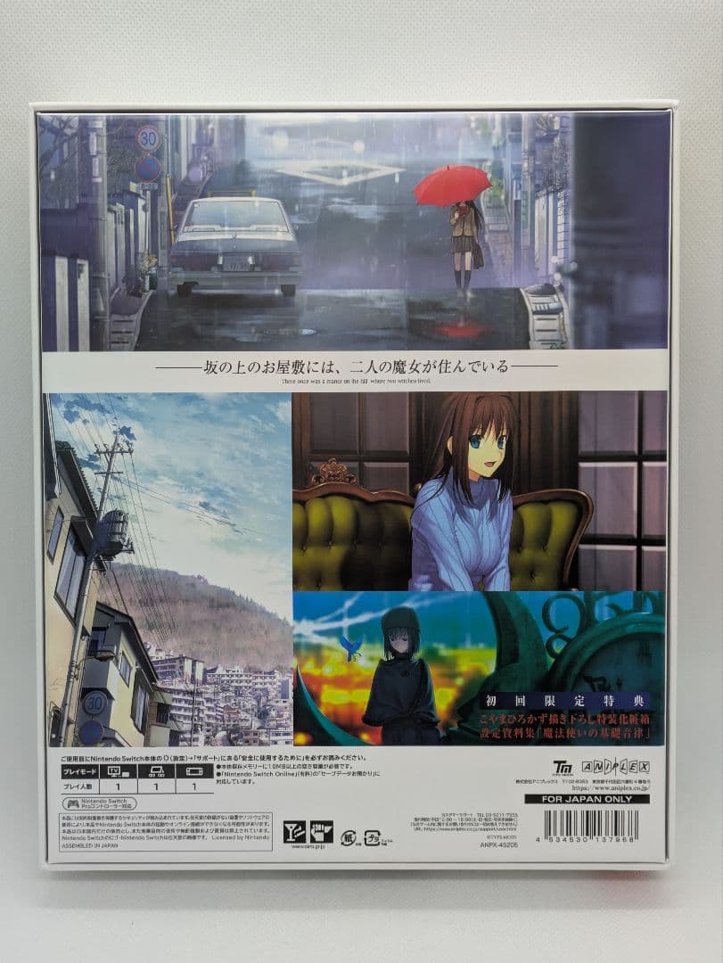 【Switch】魔法使いの夜 初回限定版 付属品完品 動作確認済み