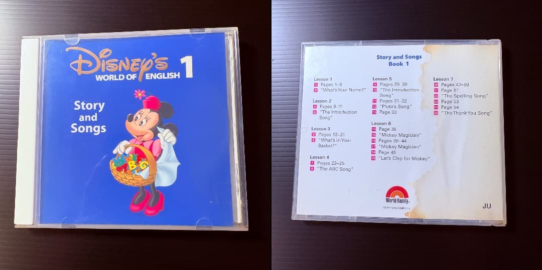 【DWE】ステップバイステップDVD 新小役・絵本・ストーリー＆ソングスCD