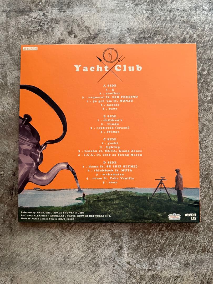 新品未使用 JJJ \"Yacht Club\" エクスグルージヴ再発盤
