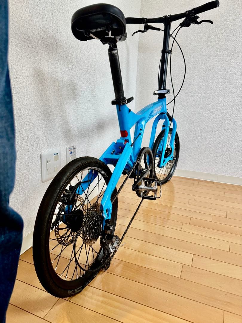 【ナッツ専用】BD1 折りたたみ自転車 青