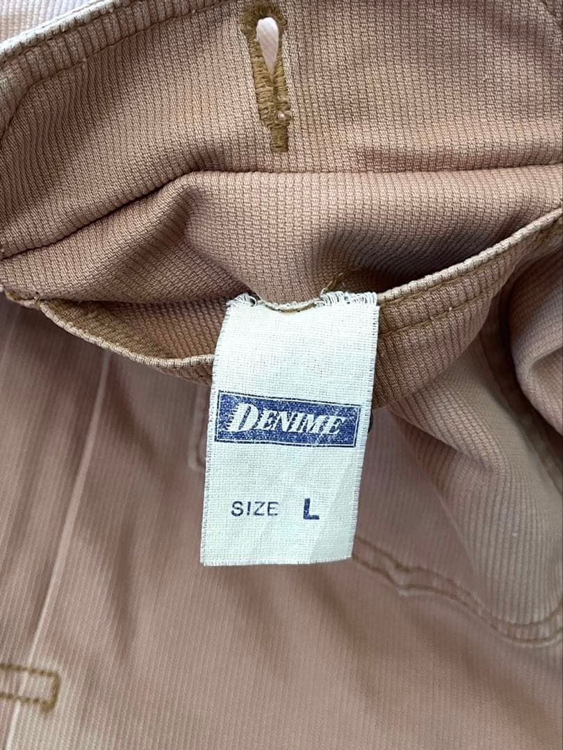 DENIMEドゥニームセカンドタイプ ピケ トラッカージャケットジージャン L