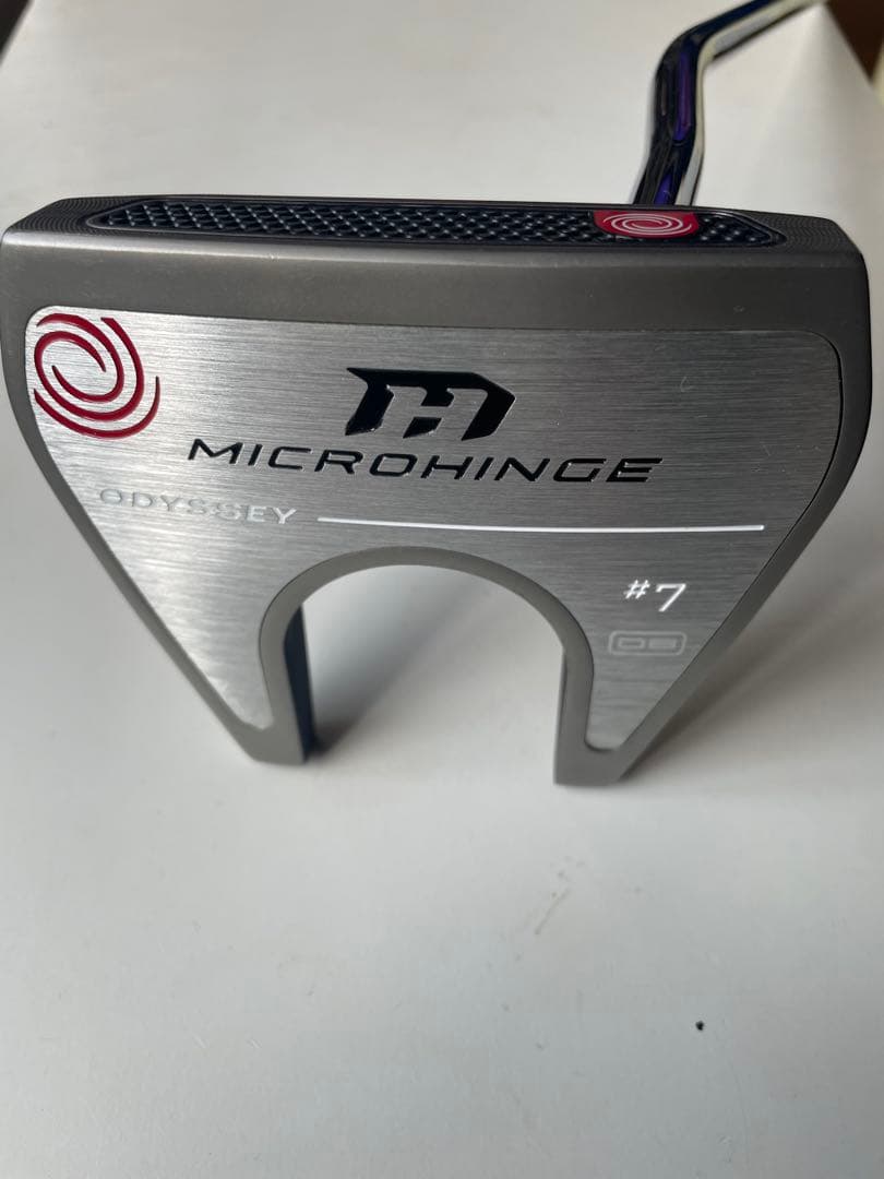 ODYSSEY #7 パター MICROHINGEヘッドカバー付き