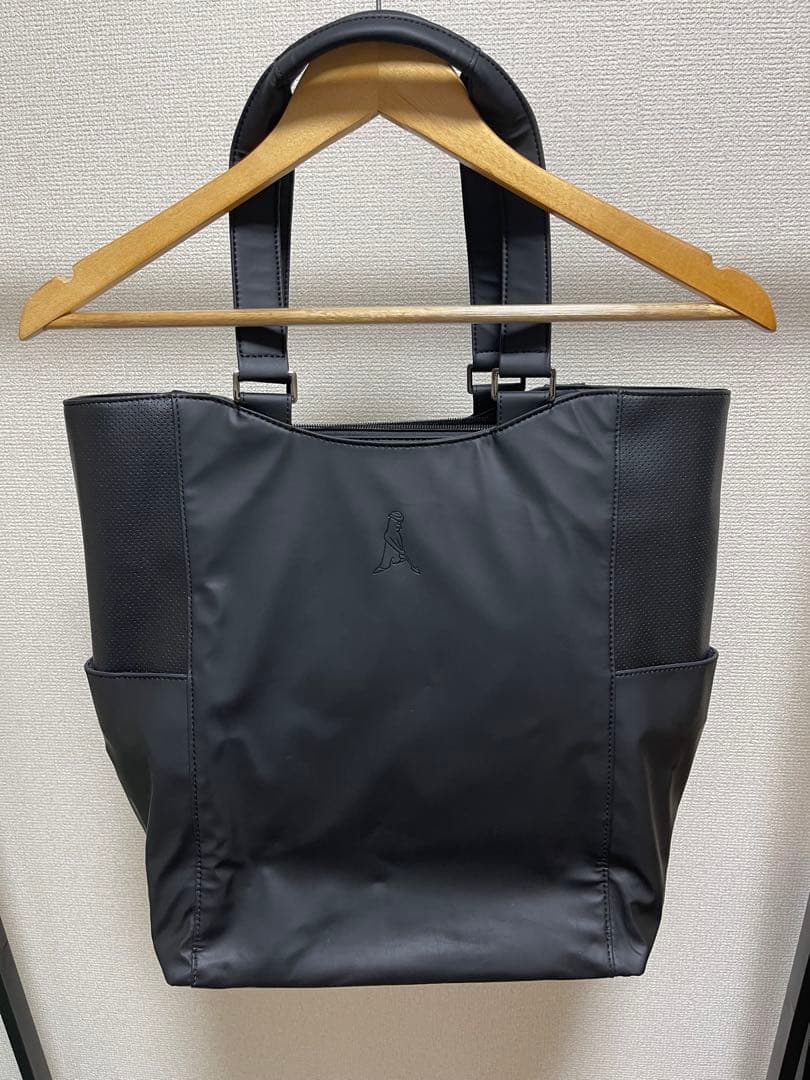 PING ブラックトートバッグ