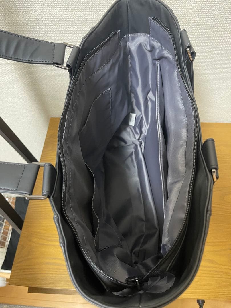 PING ブラックトートバッグ
