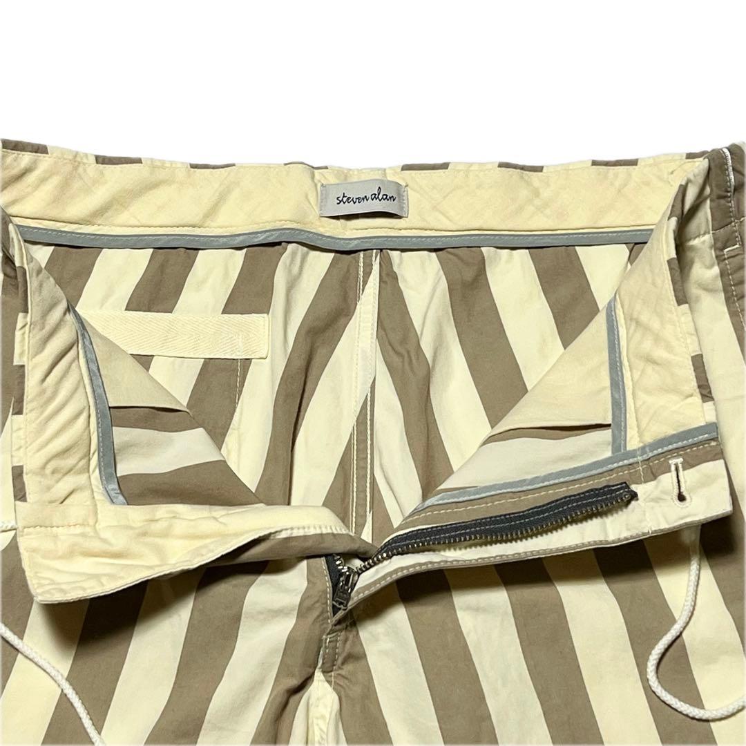 steven alan ストライプジャケット&ショーツ セットアップ M