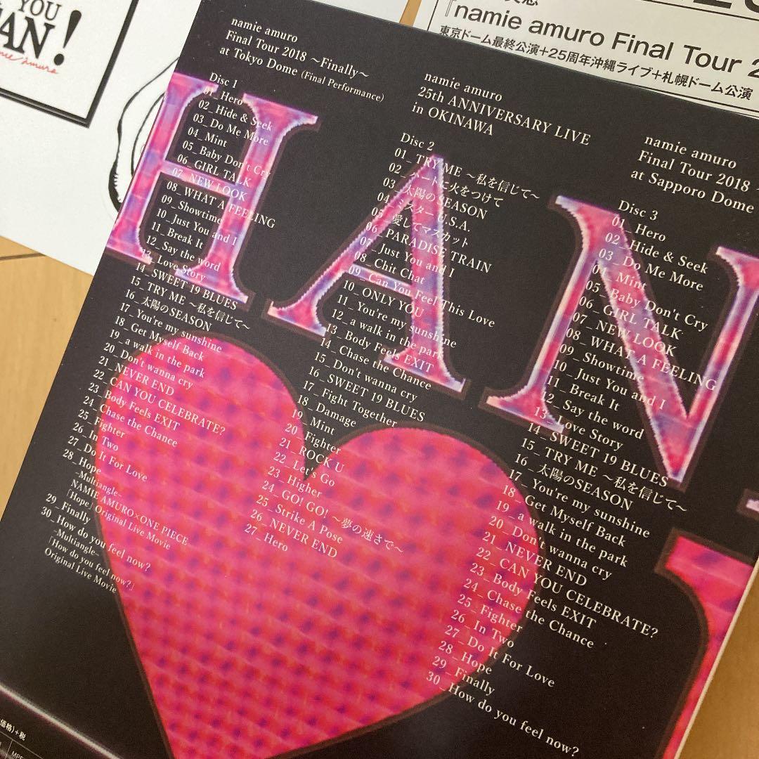 【即購入ok!!】安室奈美恵 Finalツアー 札幌 ファンクラブネーム入り