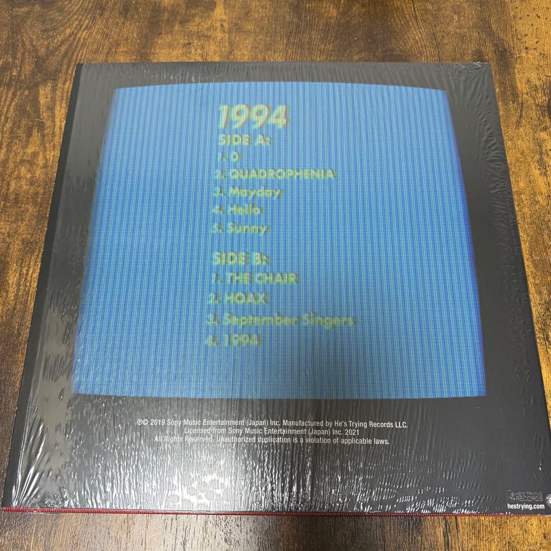 w.o.d. 1994 アナログレコード LP