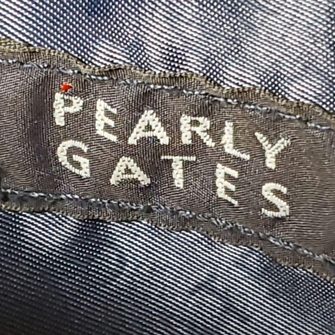 パーリーゲイツ PEARLY GATES 30周年記念バッグ 青 使用感あり