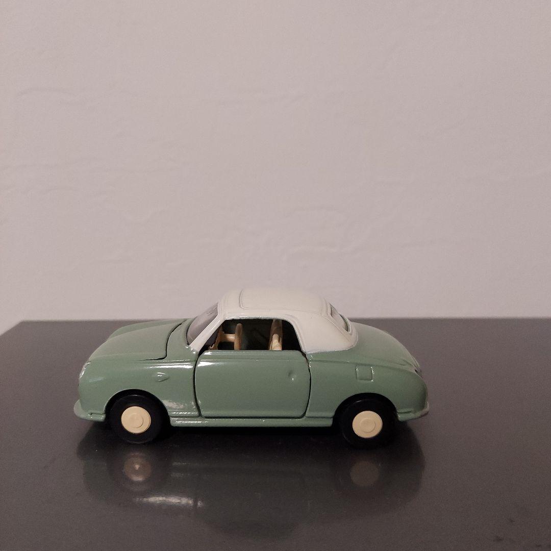 ヨネザワ　日産フィガロ　ミニカー 2台まとめて　日本製　ブル子