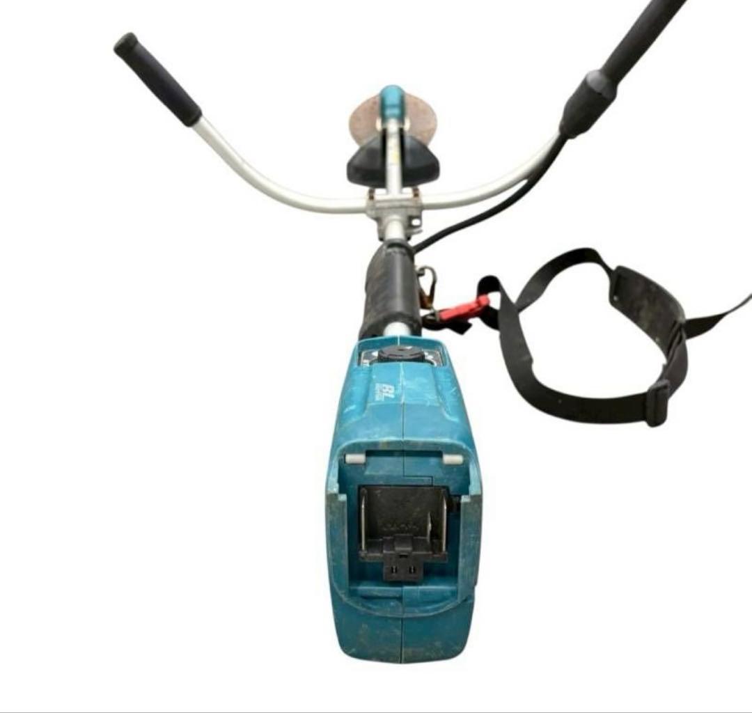 Makita 草刈り機 青色 ストラップ付き