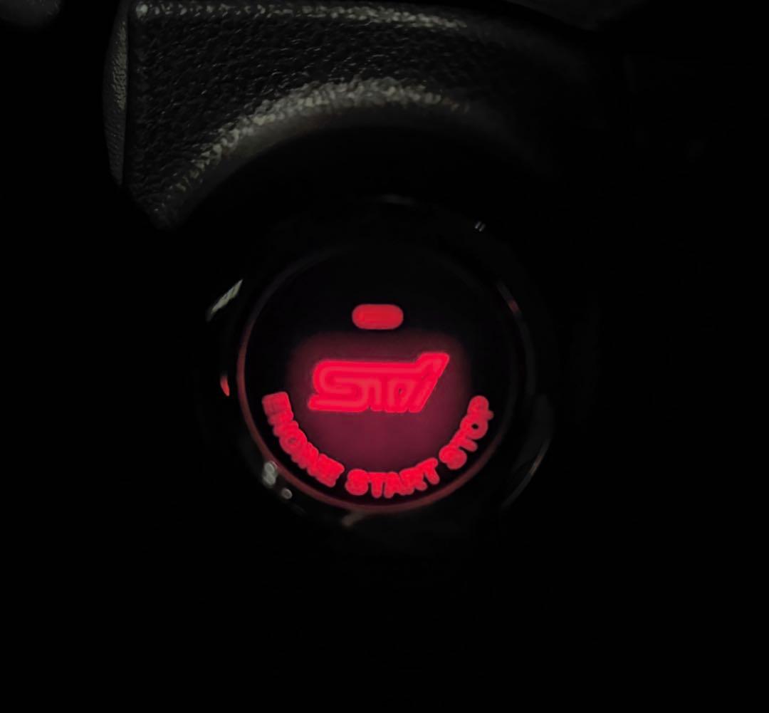 スバル STI プッシュエンジンスタートボタン 美品