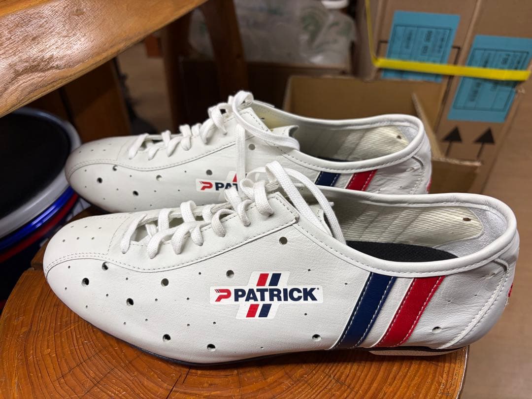 値下げ！PATRICK パトリック サイクリングシューズ41 未使用品SPD対応