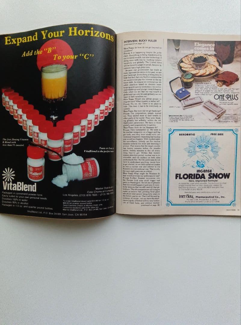 80s/VINTAGE/HIGH−TIME/FEBRUARY/1981/洋雑誌。
