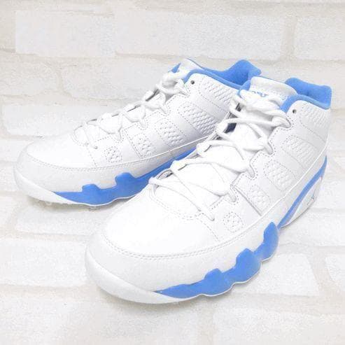 NIKE ナイキ ゴルフ エア ジョーダン 9 ホワイトxブルー 26.5cm