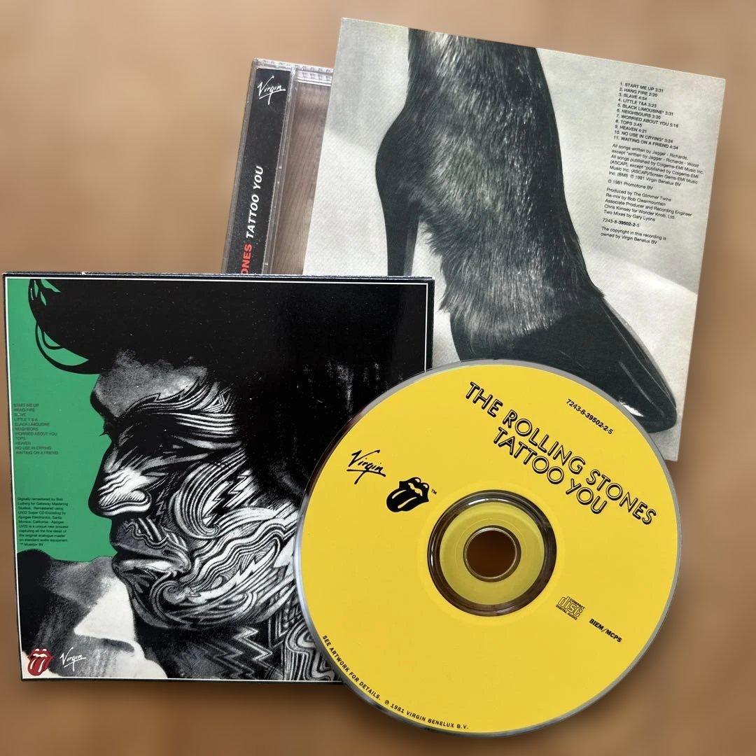 ローリング・ストーンズCD7枚セット（クリアケース付き紙ジャケ仕様）