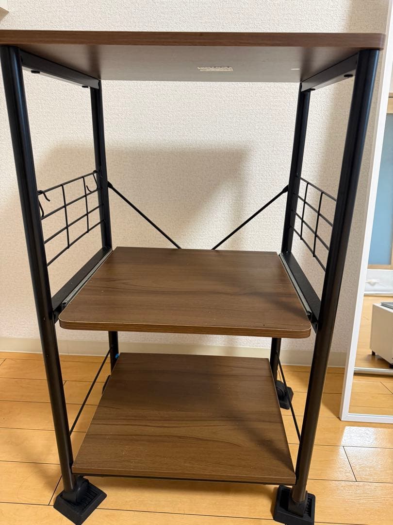 ニトリ レンジラック OT001上棚付き