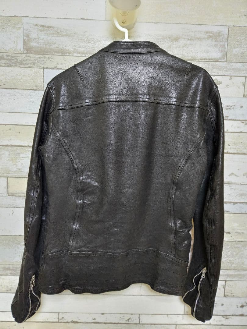 ISAMU KATAYAMA BACKLASHシングルライダースジャケット