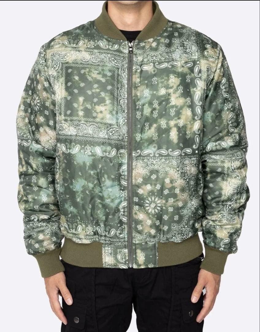 ジャケット・アウター EPTM TIE DYE BANDANA BOMBER JACKET XL