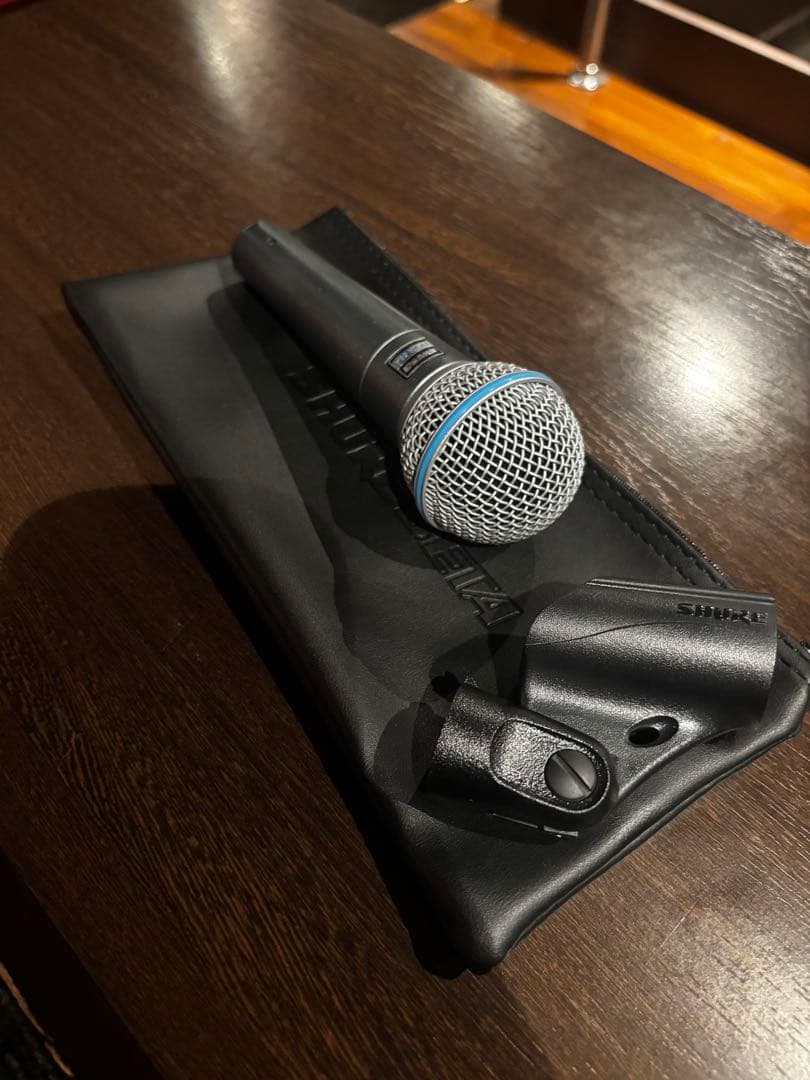 Shure Beta58 ダイナミックマイク 専用ケース付き