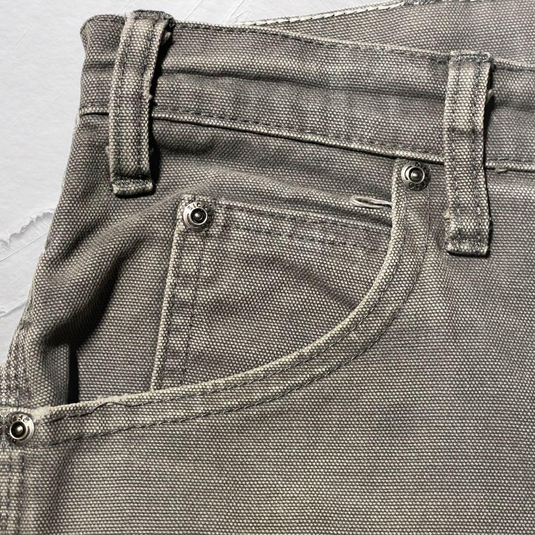 Dickies ダック ペインターパンツ フェード グレー W36