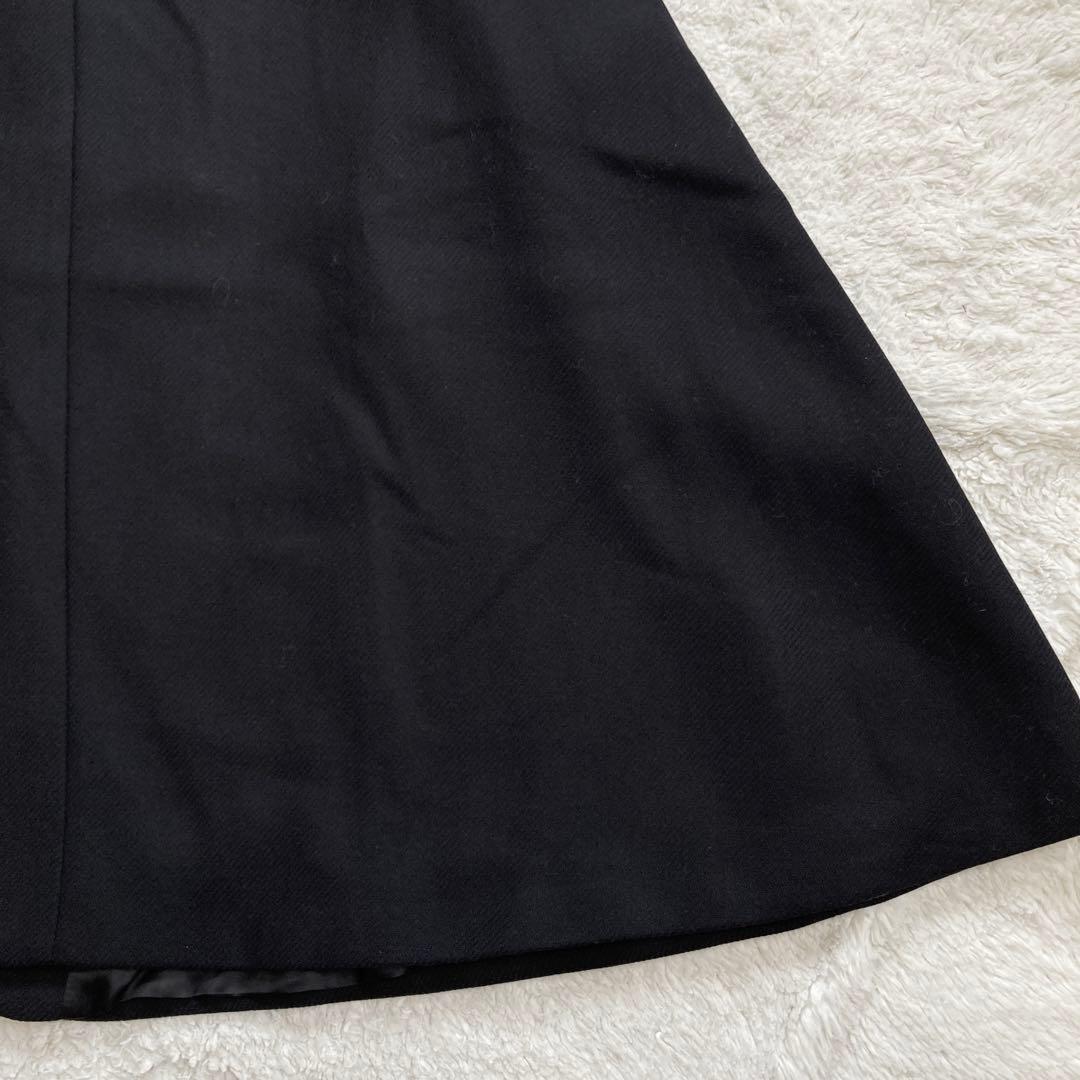 極美品・完売品✨ZARA×MANTECO　ポンチョコート　黒　ウール　サイズXS