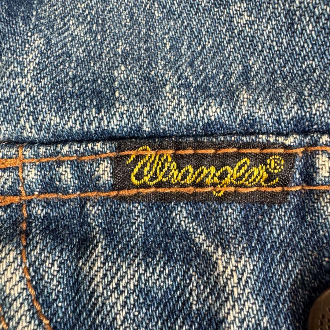 90s WRANGLER 11MJ デニムジャケット　L　日本製　Gジャン