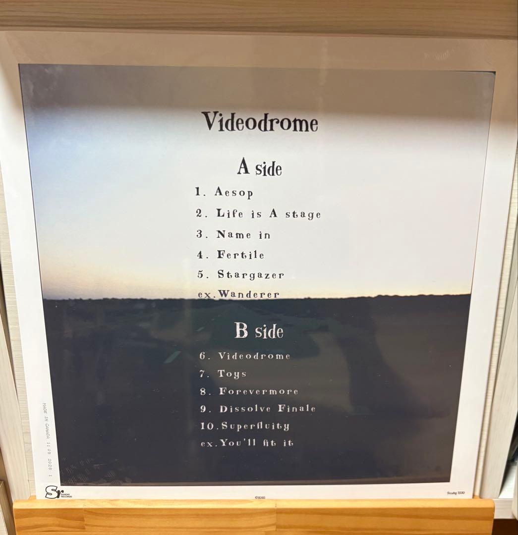 the Wulongs Videodrome LP 未開封　初回特典ステッカー付