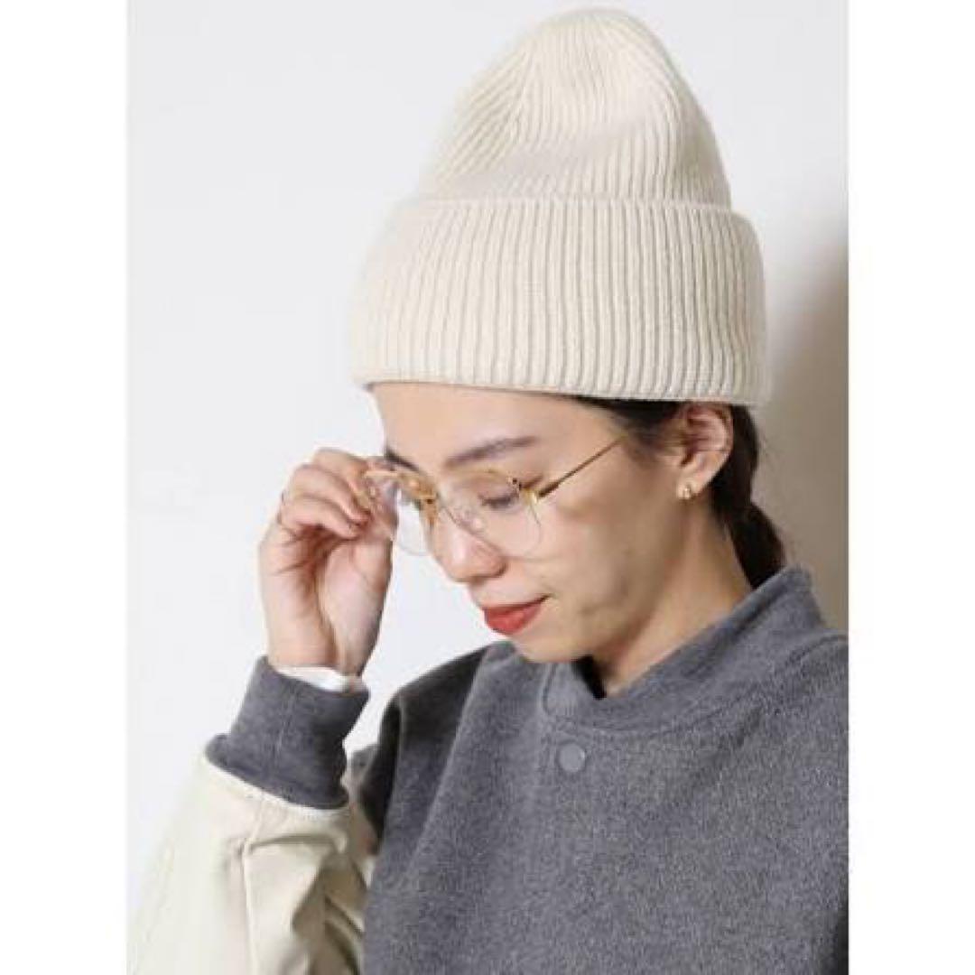 15日迄の出品！ミューズドゥーズィエムクラス☆デスティンニット帽☆