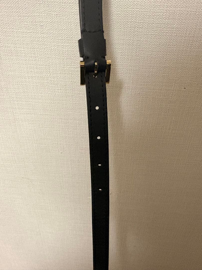 Louis Vuitton ブラックレザーストラップ