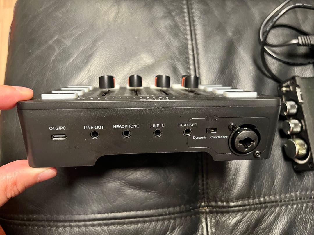 た*蟹様 オーディオ　ミキサー　アンプ　マイクセット