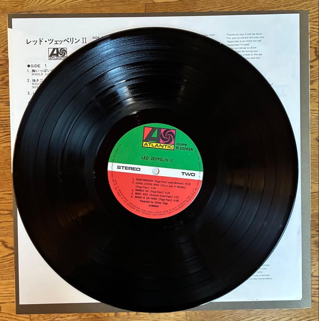 未使用ミント！「LED ZEPPELIN II」LP盤国内盤、ポスター付