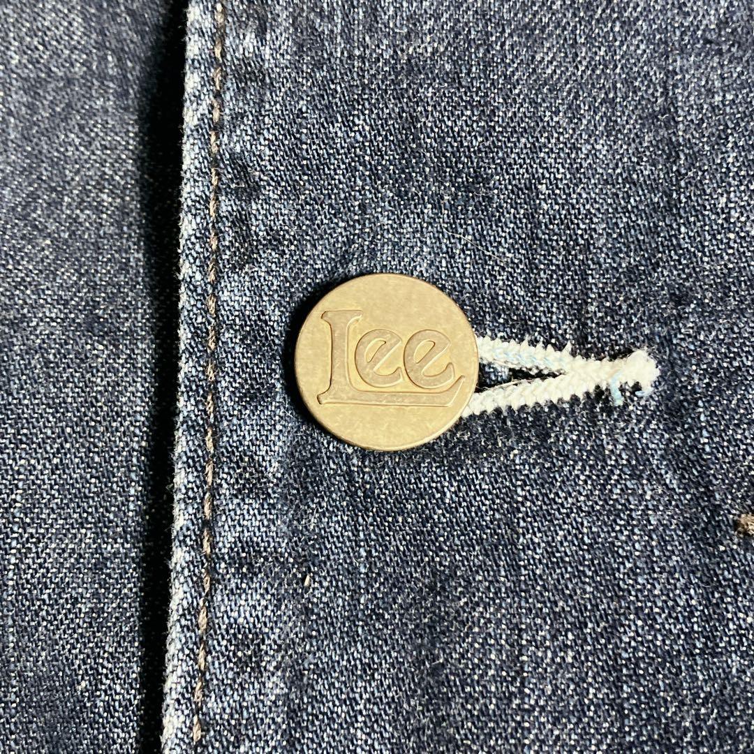Lee デニム カバーオール 復刻 91-J 19418 ユニオンメイド 42