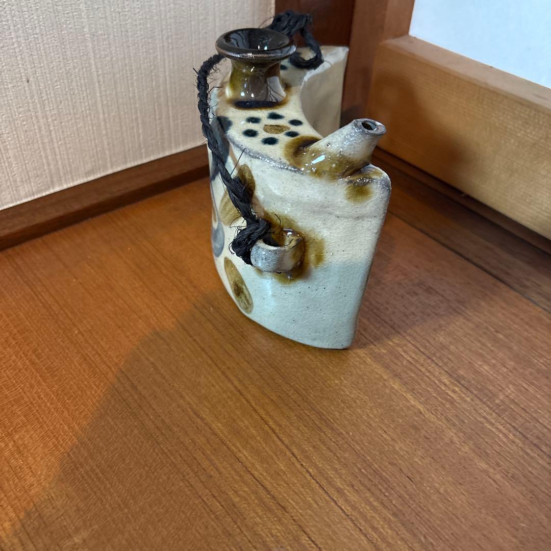 琉球焼　抱瓶　小橋川製陶所