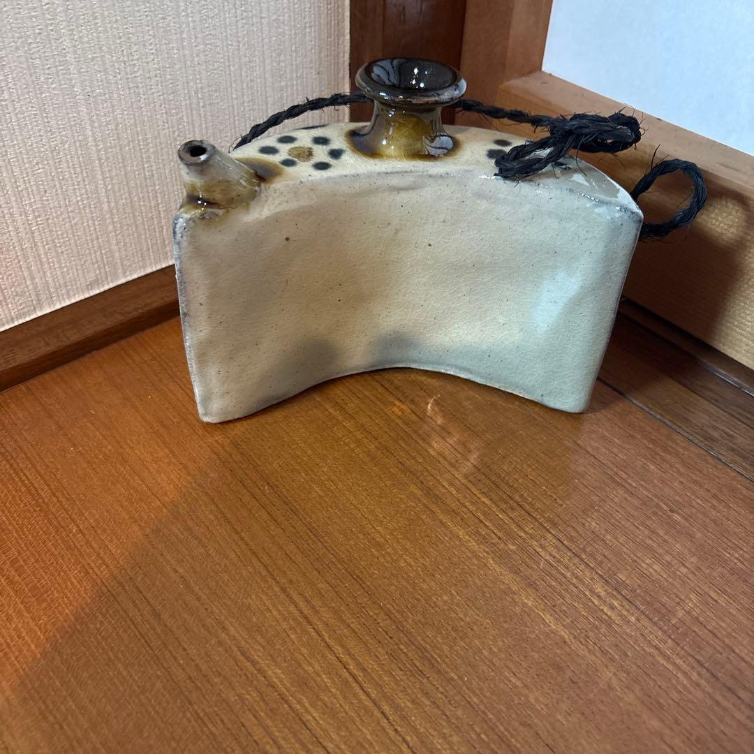 琉球焼　抱瓶　小橋川製陶所