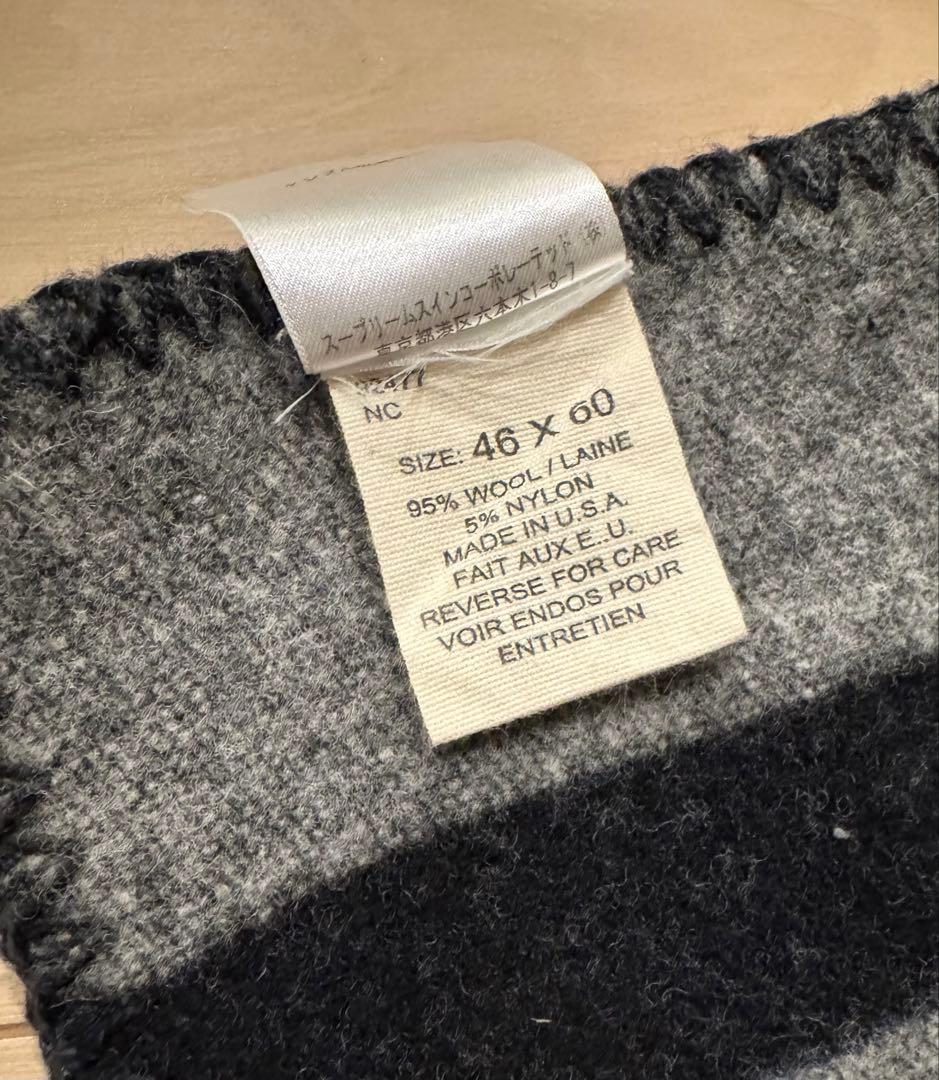 WOOLRICH ウールブランケット