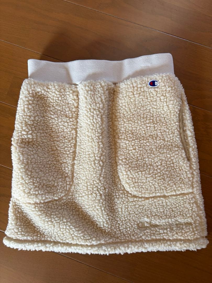 【試着のみ】 チャンピオンゴルフ　ボア　セットアップ　ベージュ　Ｌ