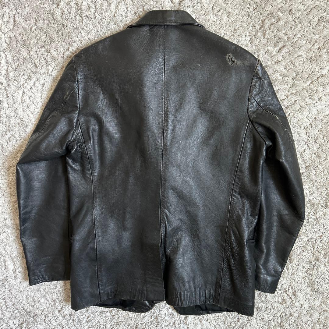 Vintage Finest Qualityレザーテーラードジャケット