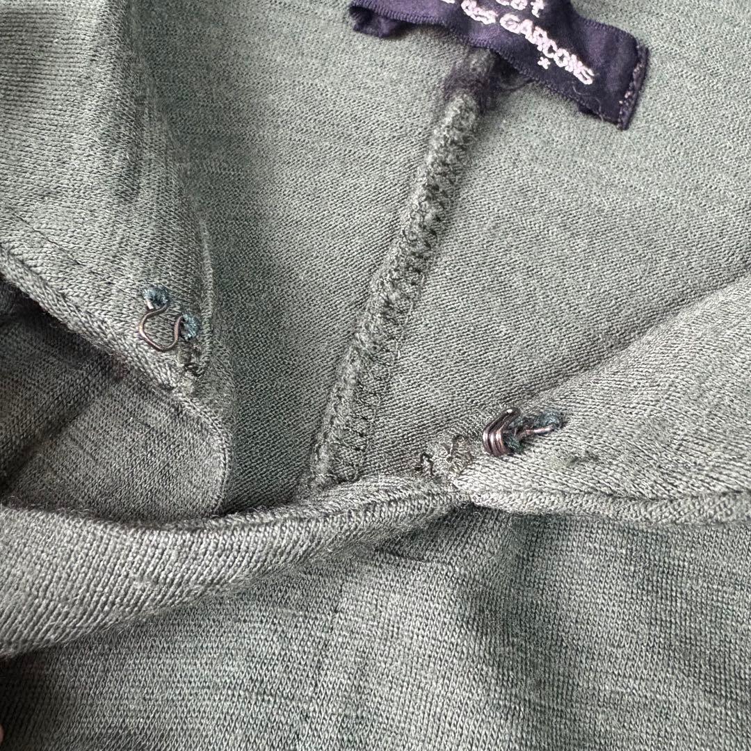 1994 tricot COMME des GARÇONS チャイナボタン 変形