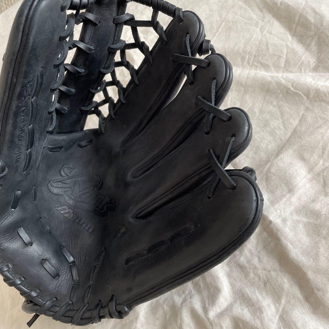 MIZUNO 野球　グローブ　riant 大人　レザーブラック