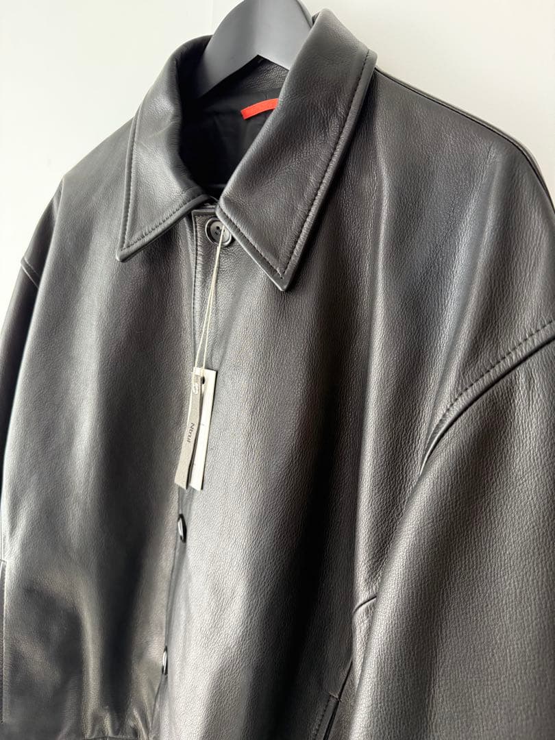 ジャケット・アウター NTRUL MODERN LEATHER JACKET DISSONANCE