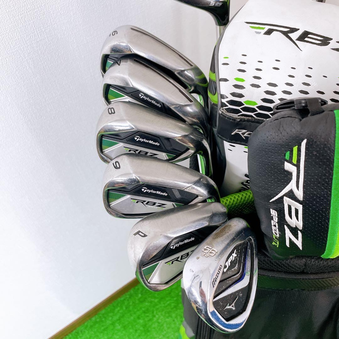 テーラーメイド RBZ 、RBZ スピードライ　メンズゴルフセット　フレックスR