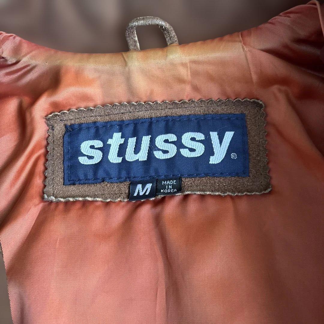 OLD STUSSY オールドステューシー　90s スエードレザージャケット　Ｌ