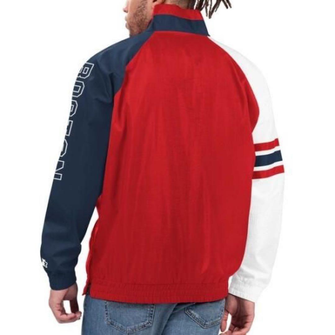 【新品タグ付き】ボストンレッドソックス　ハーフジップジャケット　XL