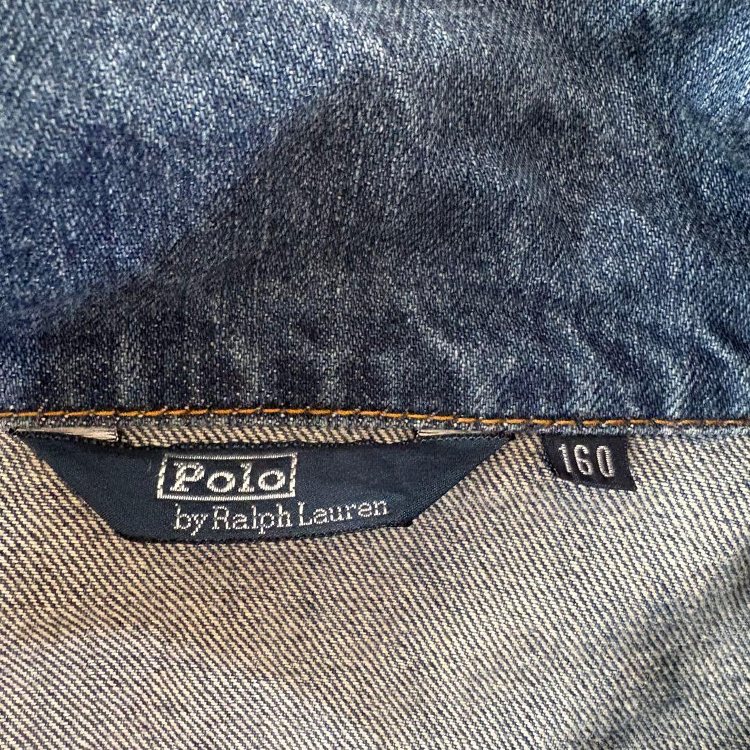 美品　POLObyRalphLauren ラルフ　デニムジャケット Gジャン
