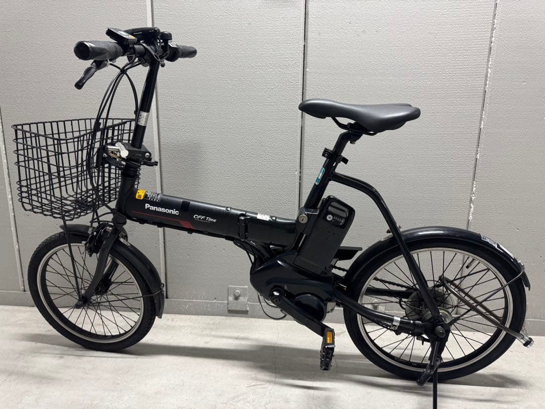 パナソニック　オフタイム　折りたたみ電動アシスト自転車　BE-ELW072A