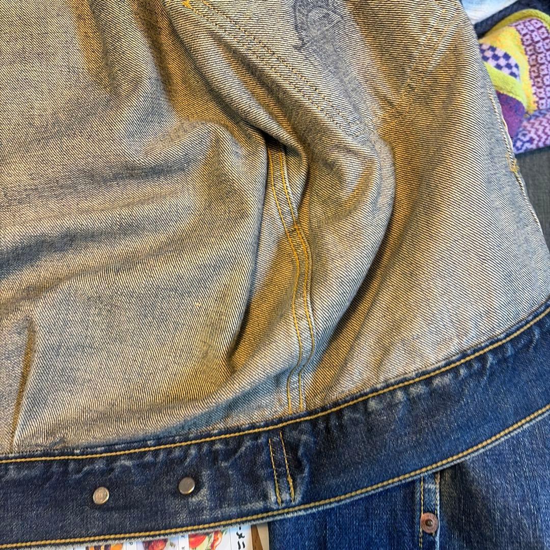 【良品】リーバイス　デニムジャケット　71507-XX　90s　赤耳　セルビッジ