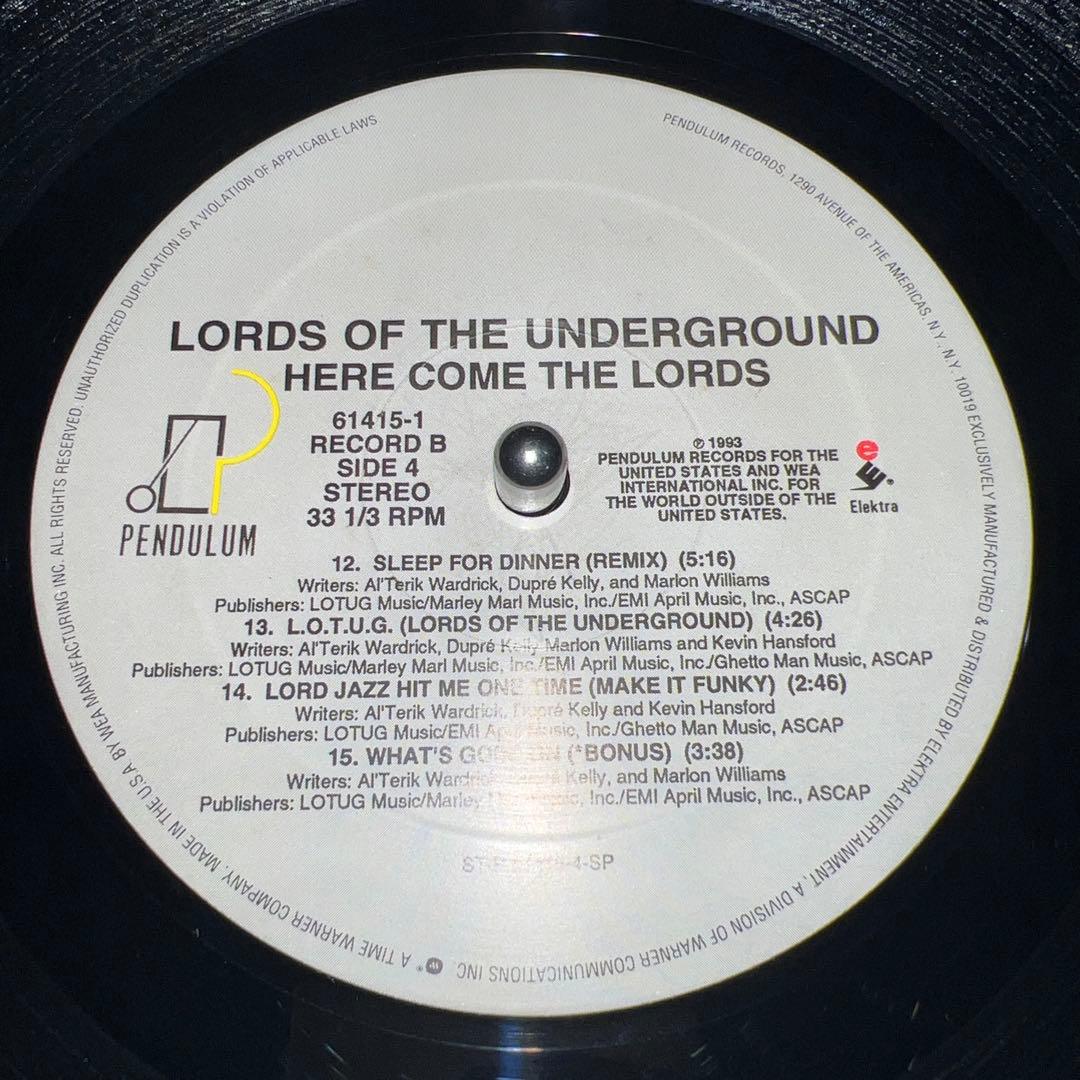 洋楽 Here Come The Lords of the Underground