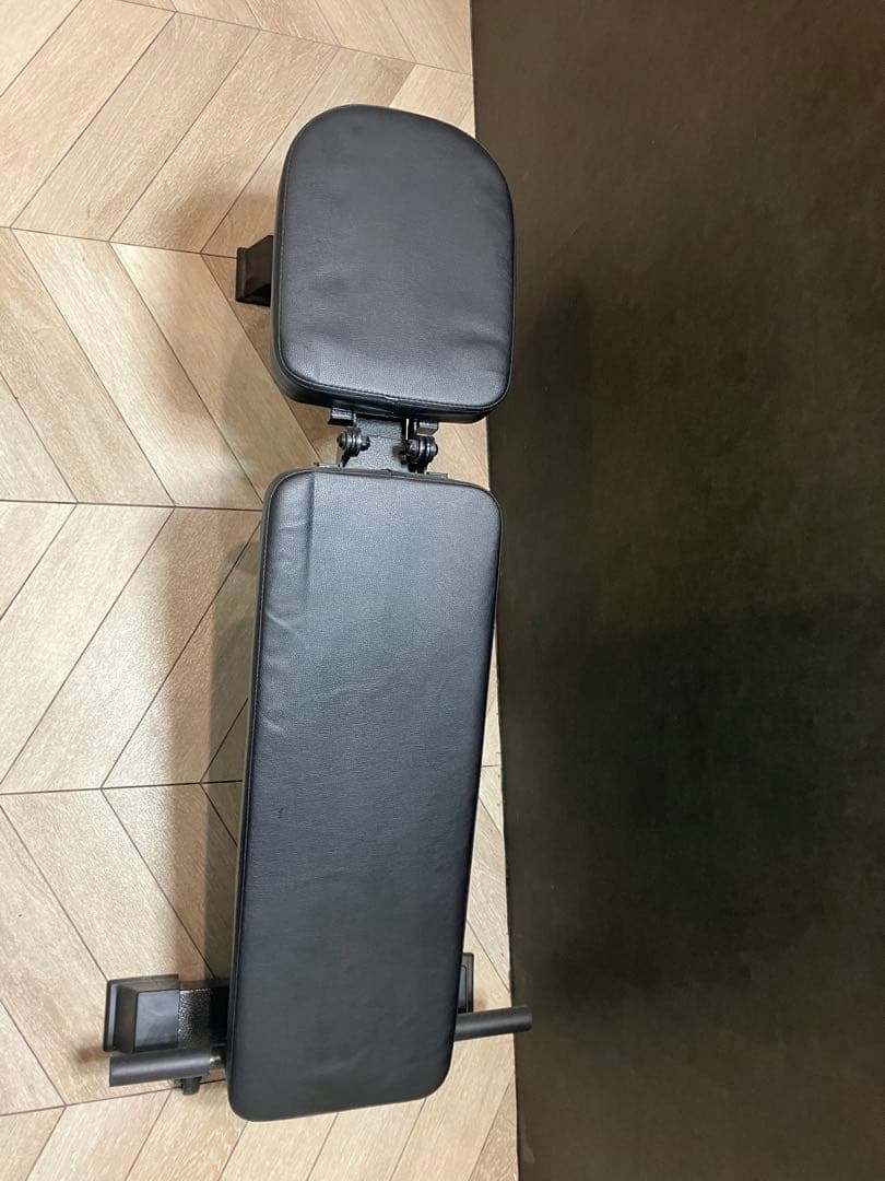 p*u様 可変式ダンベル 24.5kg 2個セット＋ベンチ台　3点セット　直接引