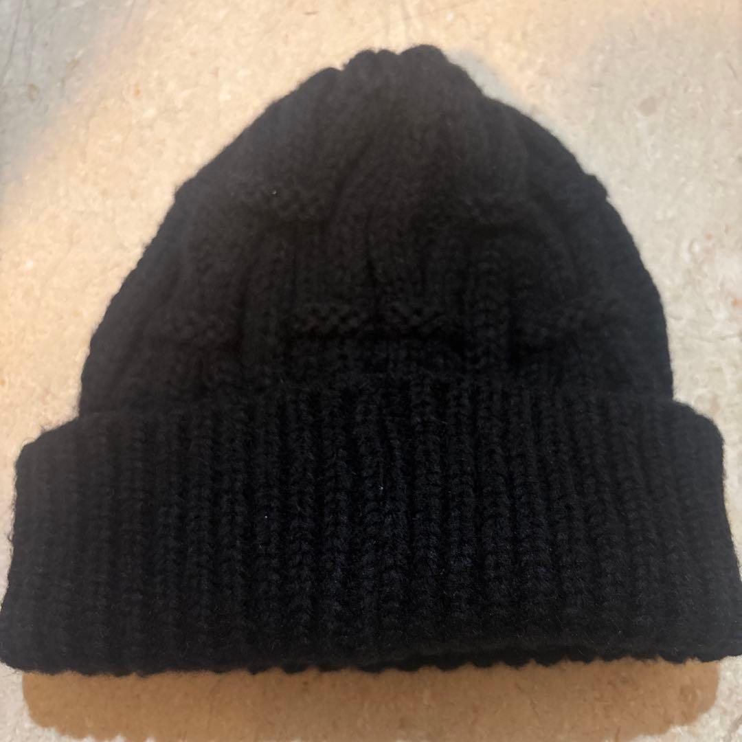 1点限り 早いもの勝ち セリーヌ 刺繍ロゴ ニット帽 ビーニー