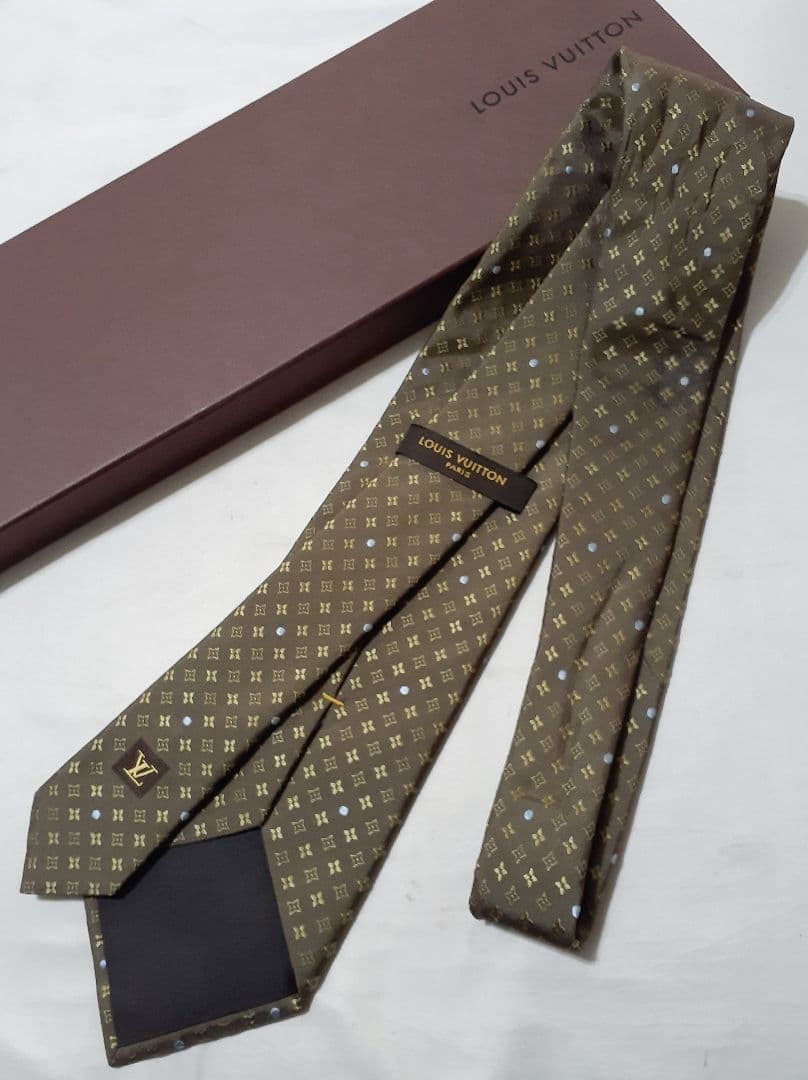 LOUIS VUITTON ルイヴィトン ネクタイ モノグラム ドット